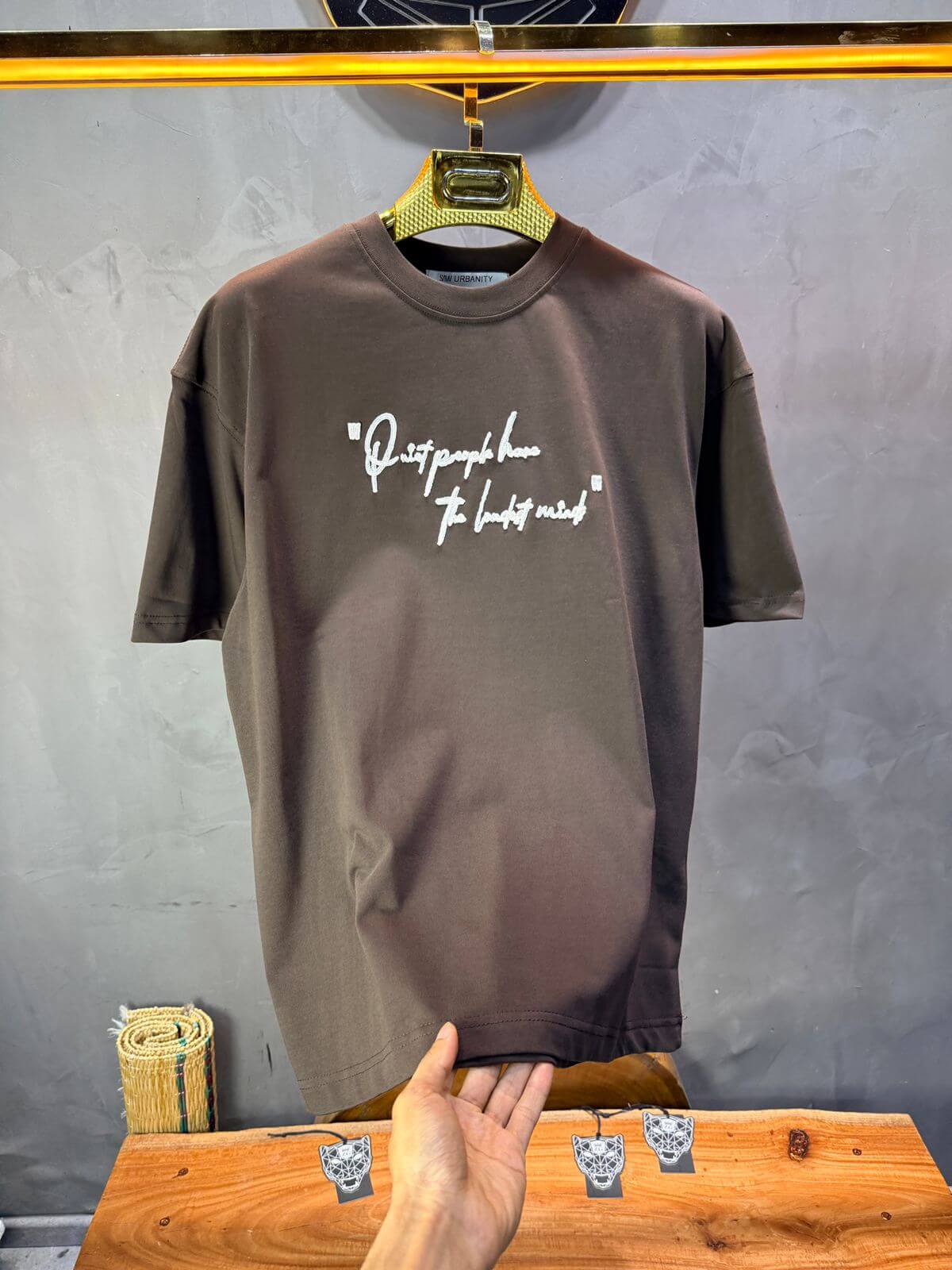 T-Shirt Oversize Brown Urbanity 5116