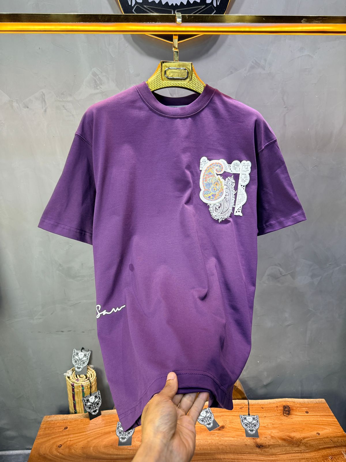 T-Shirt Oversize Move Paisley "I Learned and Changed" 5109 (Copie)