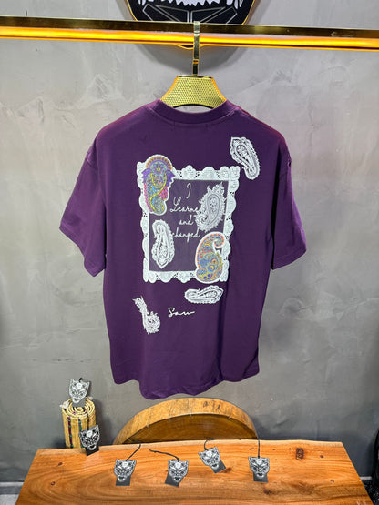 T-Shirt Oversize Move Paisley "I Learned and Changed" 5109 (Copie)