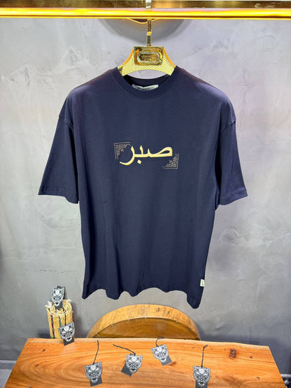 T-Shirt Oversize Navy Blue "Sabr" | SAW Urbanity 5129