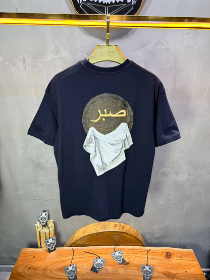 T-Shirt Oversize Navy Blue "Sabr" | SAW Urbanity 5129