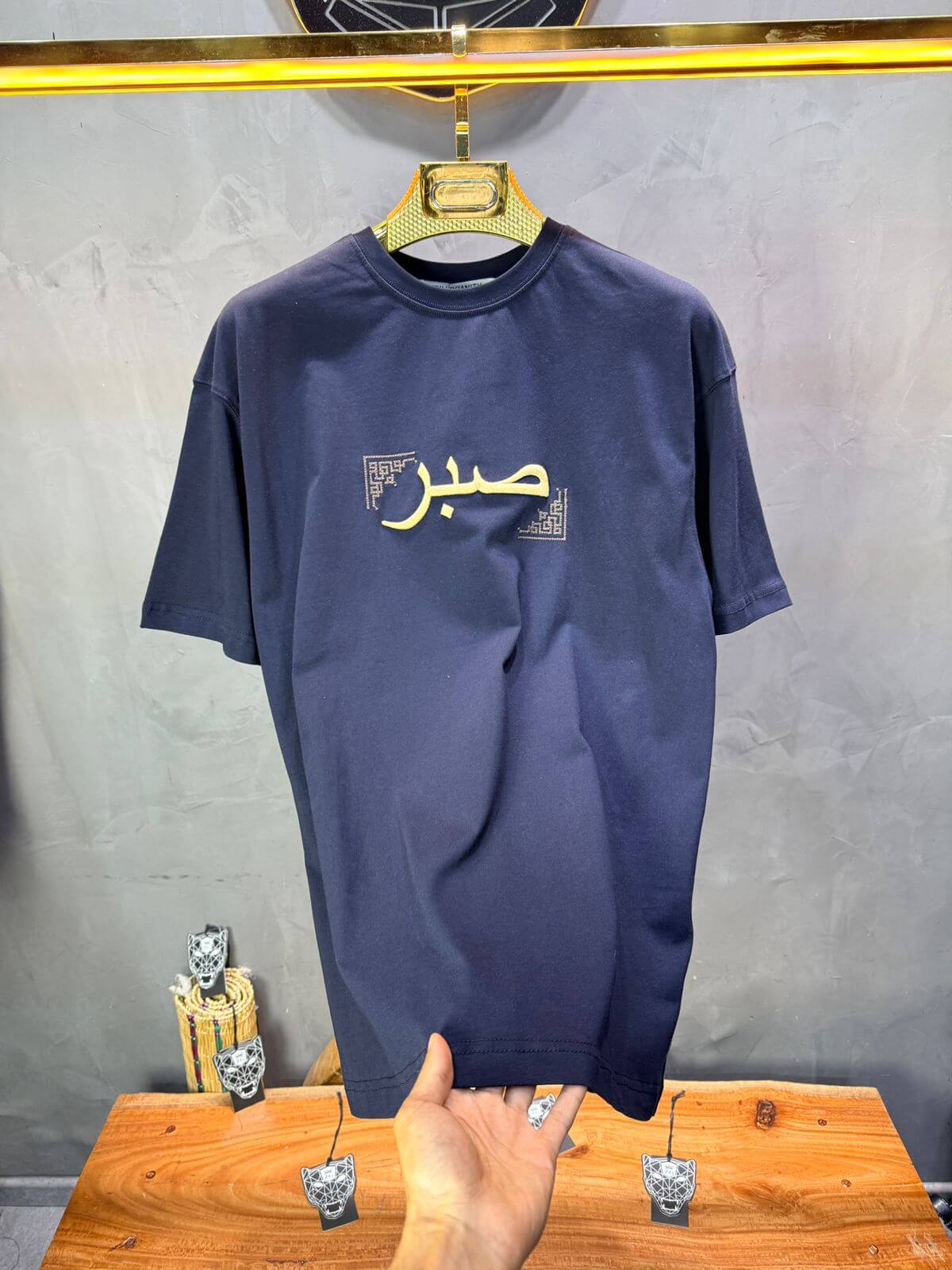 T-Shirt Oversize Navy Blue "Sabr" | SAW Urbanity 5129