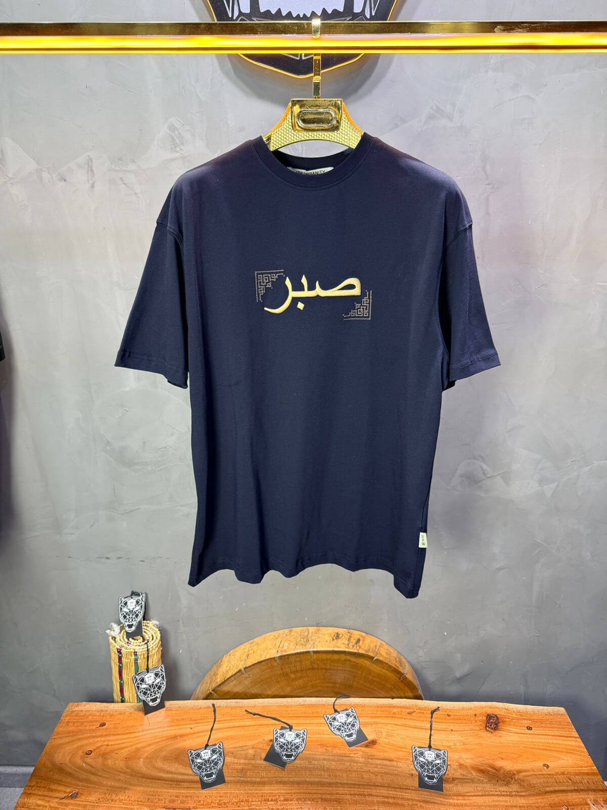 T-Shirt Oversize Navy Blue "Sabr" | SAW Urbanity 5129
