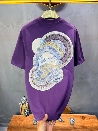 T-Shirt Oversize Move Brodé – Art Oriental 5108