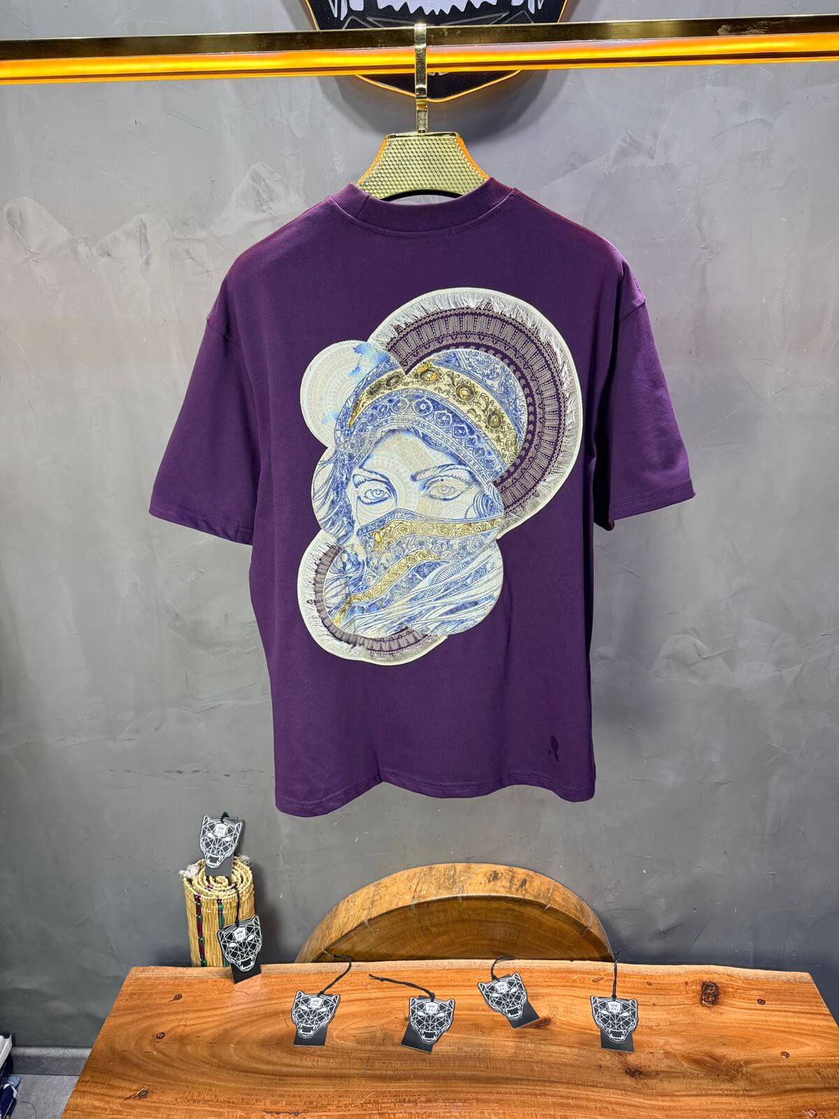 T-Shirt Oversize Move Brodé – Art Oriental 5108