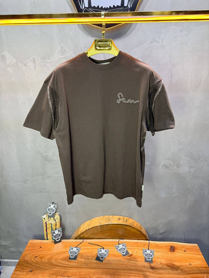 T-Shirt Oversize Brown "Sam" Diamond | SAW Urbanity 5085