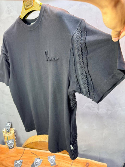T-Shirt Oversize Noir "Sam" Diamond | SAW Urbanity 5085