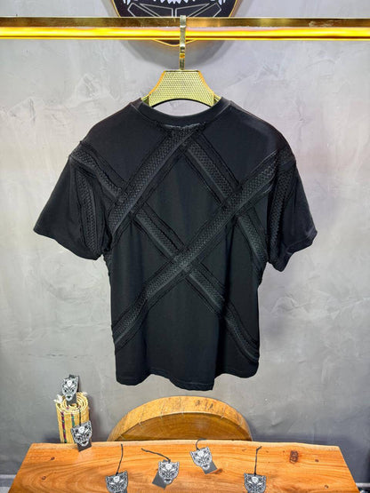 T-Shirt Oversize Noir "Sam" Diamond | SAW Urbanity 5085