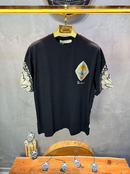 T-Shirt Oversize Noir – Paon & Paisley 5071