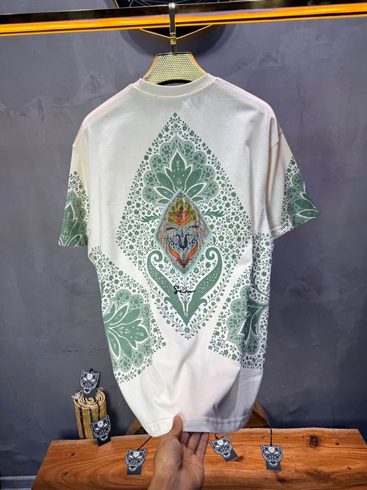T-Shirt Oversize Beige – Paon & Paisley 5071