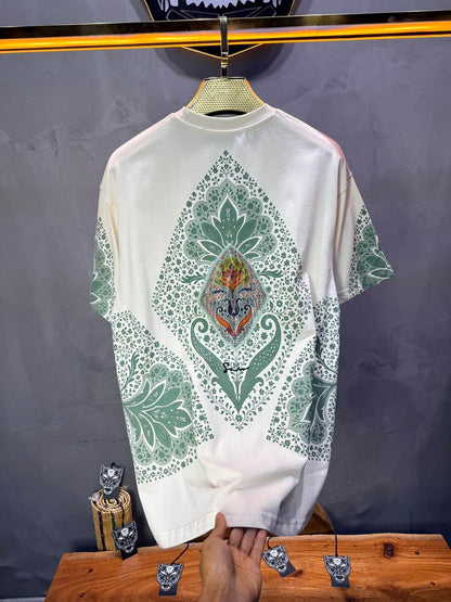 T-Shirt Oversize Beige – Paon & Paisley 5071