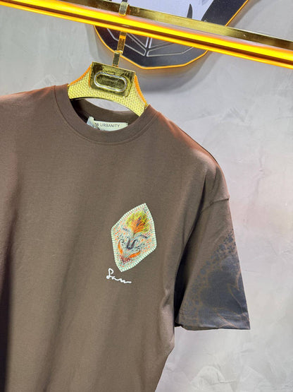 T-Shirt Oversize Brown – Paon & Paisley 5071