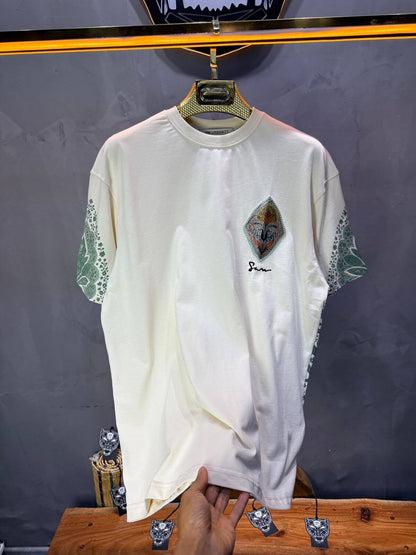 T-Shirt Oversize Beige – Paon & Paisley 5071