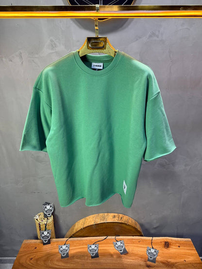 T-Shirt Oversize Mint Green   – Tissu Épais  42
