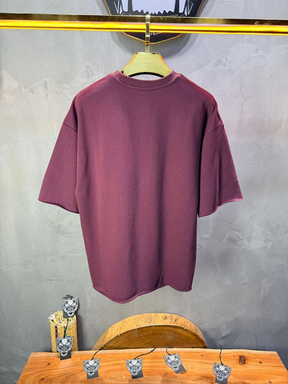 T-Shirt Oversize  Dusty Purple – Tissu Épais  42