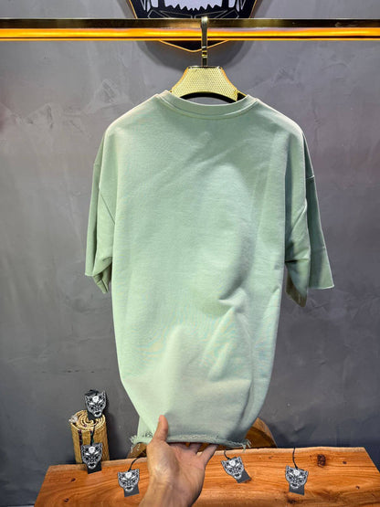 T-Shirt Oversize Mint – Tissu Épais  42