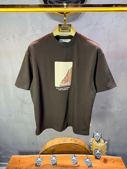 T-Shirt Oversize Brown 5084