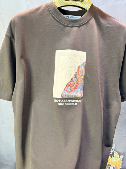 T-Shirt Oversize Brown 5084