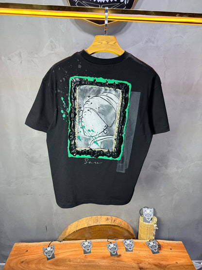 T-shirt Oversize Noir – Art Gallery 5114