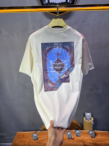 T-Shirt Beige Oversize 5078