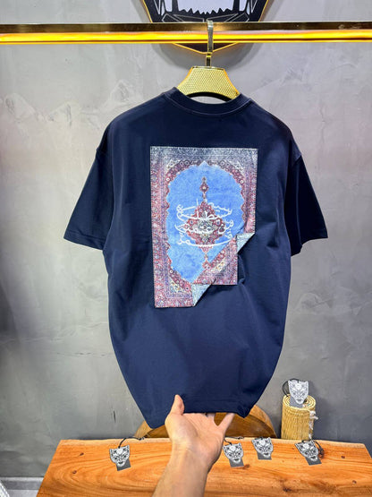 T-Shirt Blue Oversize 5078