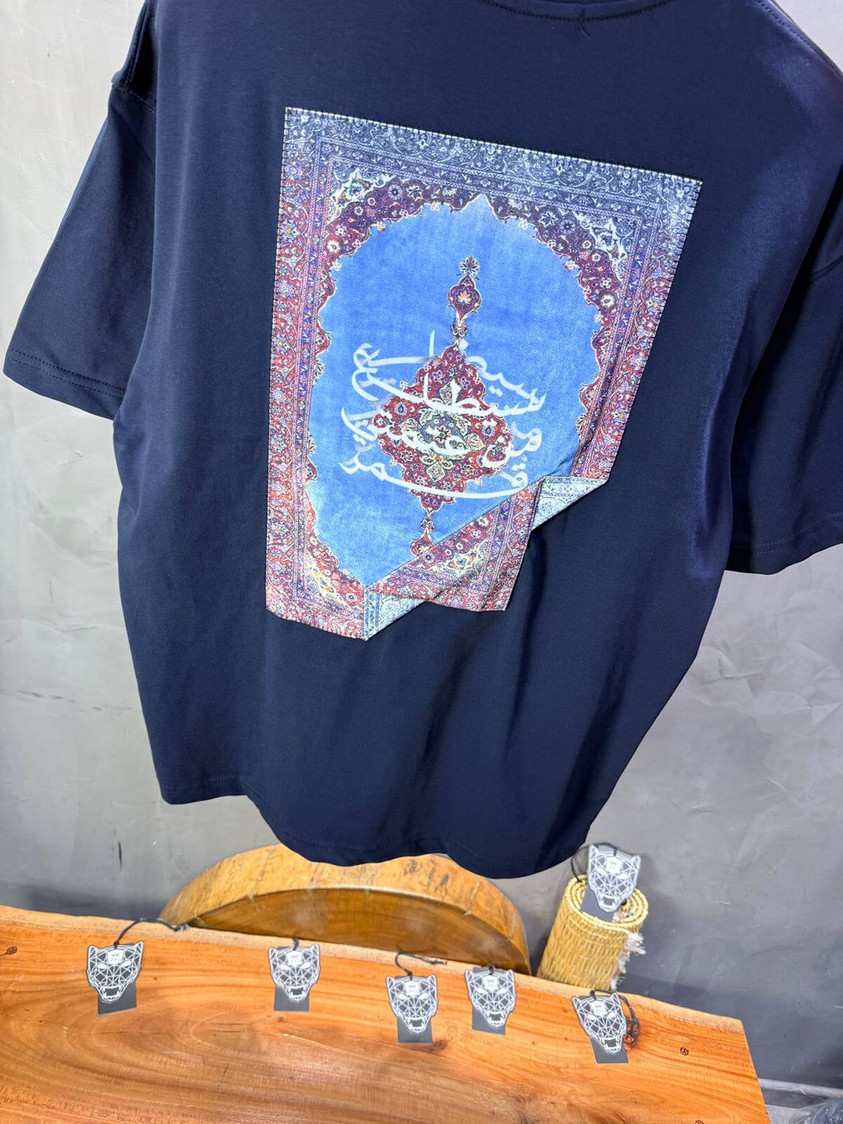 T-Shirt Blue Oversize 5078