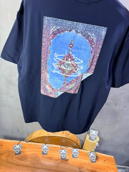 T-Shirt Blue Oversize 5078