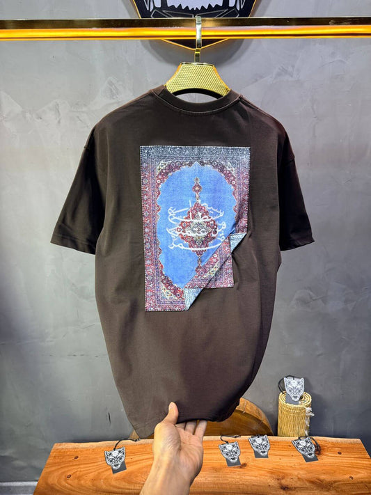 T-Shirt Brown Oversize 5078