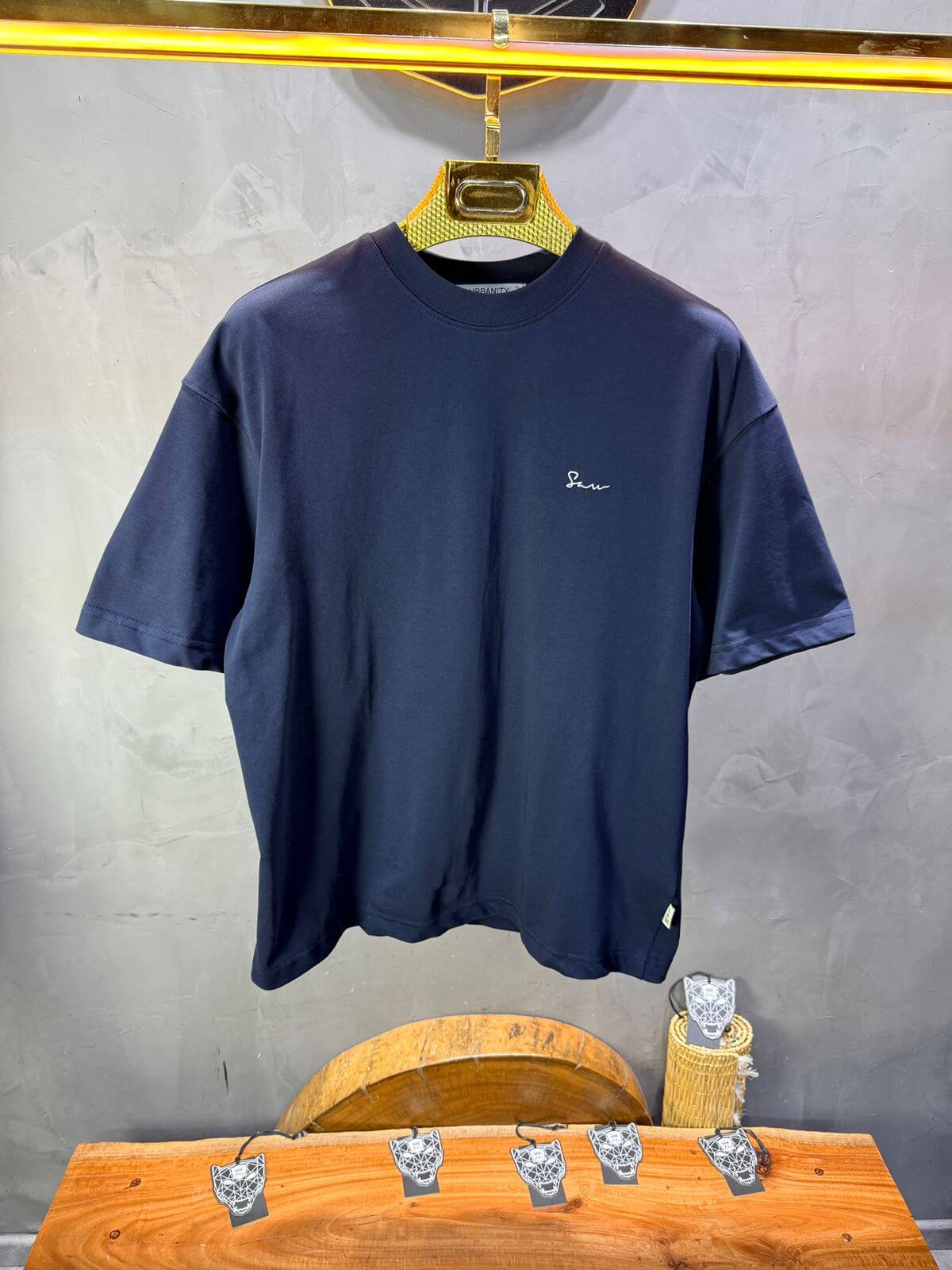 T-Shirt Blue Oversize 5078