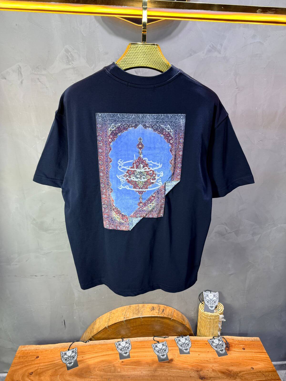 T-Shirt Blue Oversize 5078