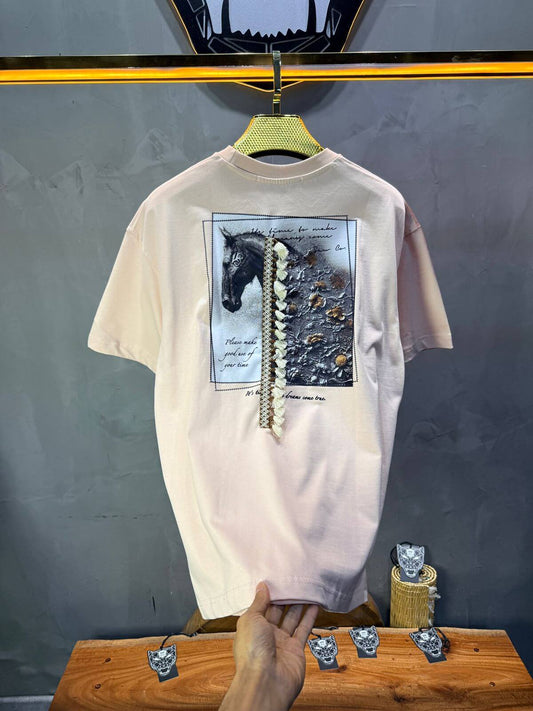 T-Shirt Oversize Rose Pastel 5106