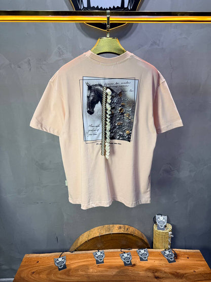T-Shirt Oversize Rose Pastel 5106