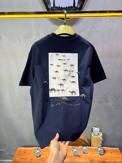 T-Shirt Oversize Navy Blue 5153