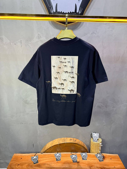 T-Shirt Oversize Navy Blue 5153