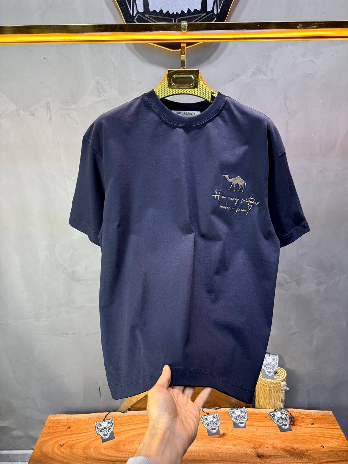 T-Shirt Oversize Navy Blue 5153