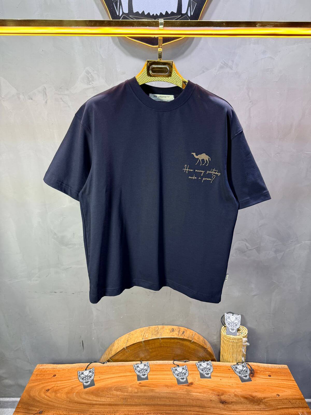 T-Shirt Oversize Navy Blue 5153