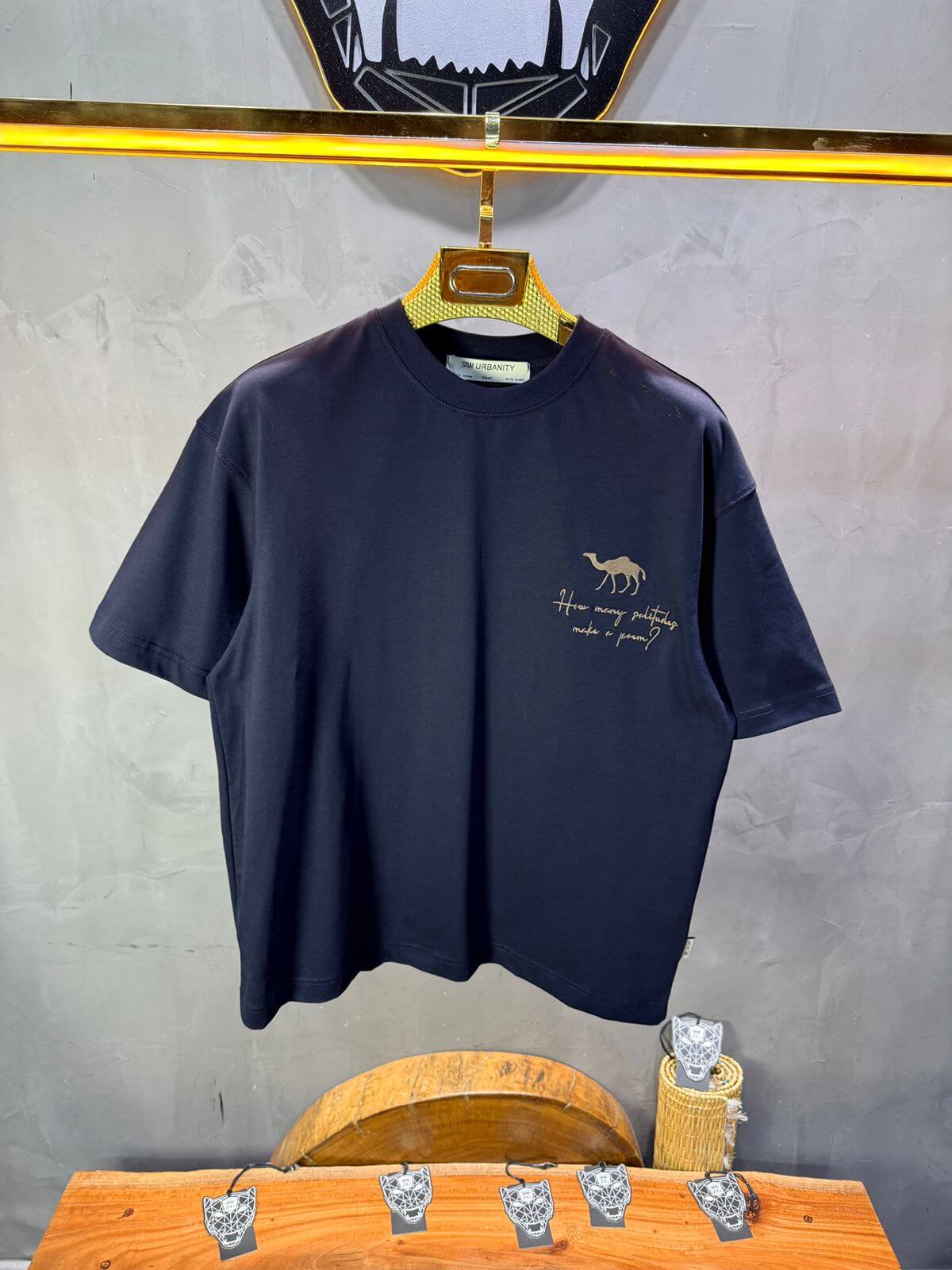T-Shirt Oversize Navy Blue 5153