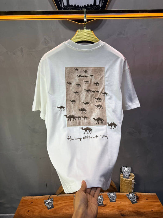 T-Shirt Oversize Blanc 5153