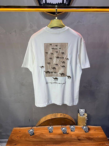 T-Shirt Oversize Blanc 5153