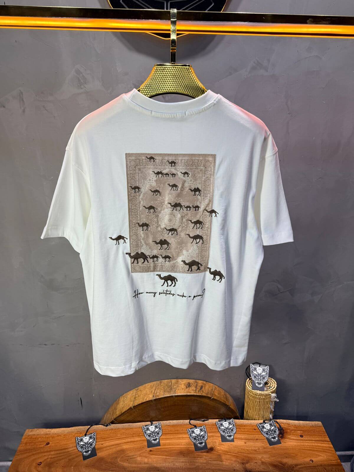 T-Shirt Oversize Blanc 5153