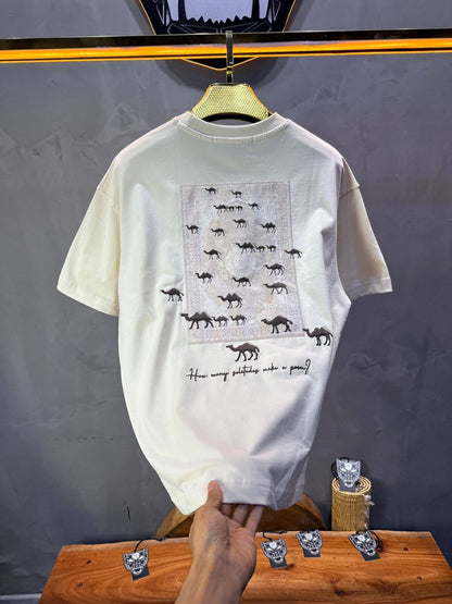 T-Shirt Oversize Beige 5153
