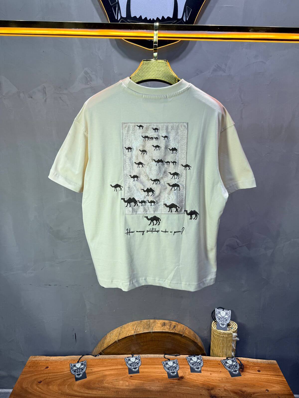 T-Shirt Oversize Beige 5153
