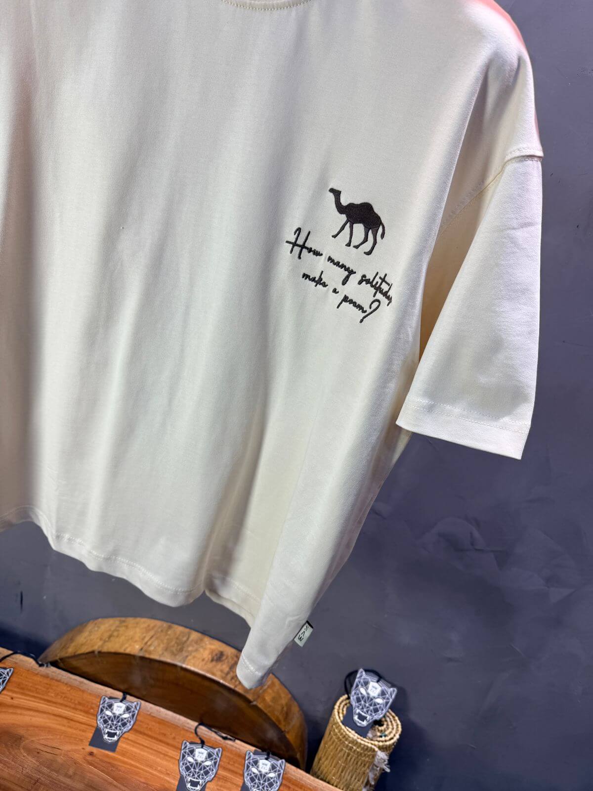 T-Shirt Oversize Beige 5153