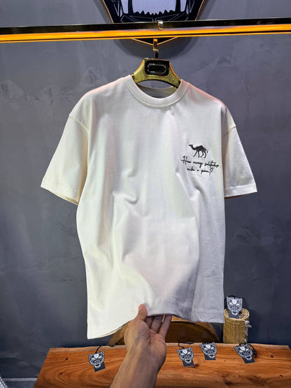 T-Shirt Oversize Beige 5153