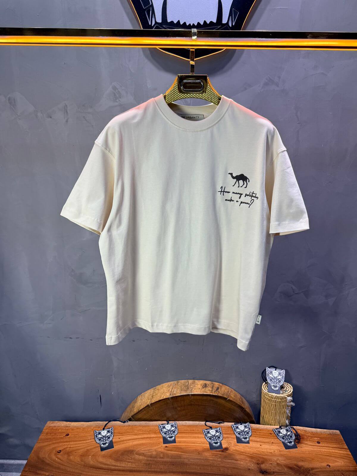 T-Shirt Oversize Beige 5153