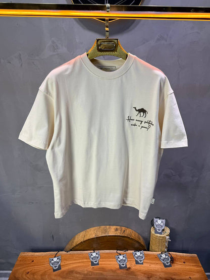 T-Shirt Oversize Beige 5153