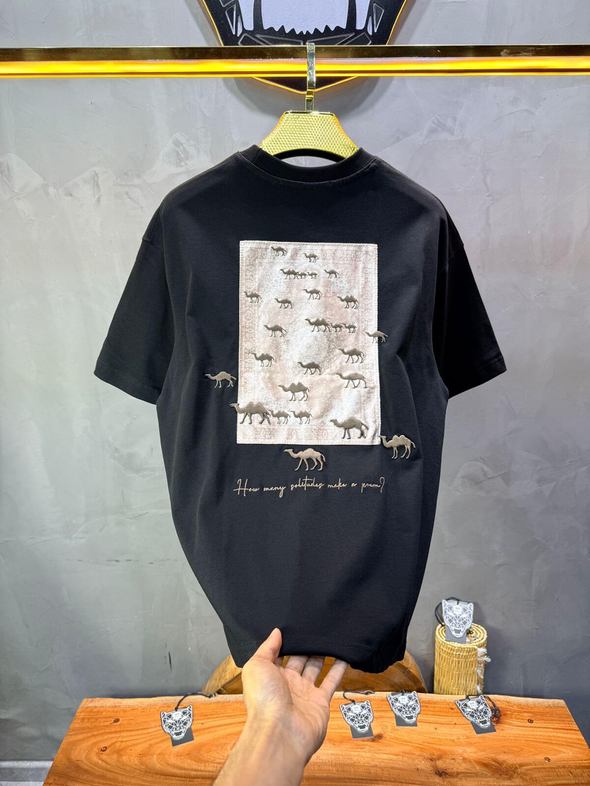 T-Shirt Oversize Noir 5153