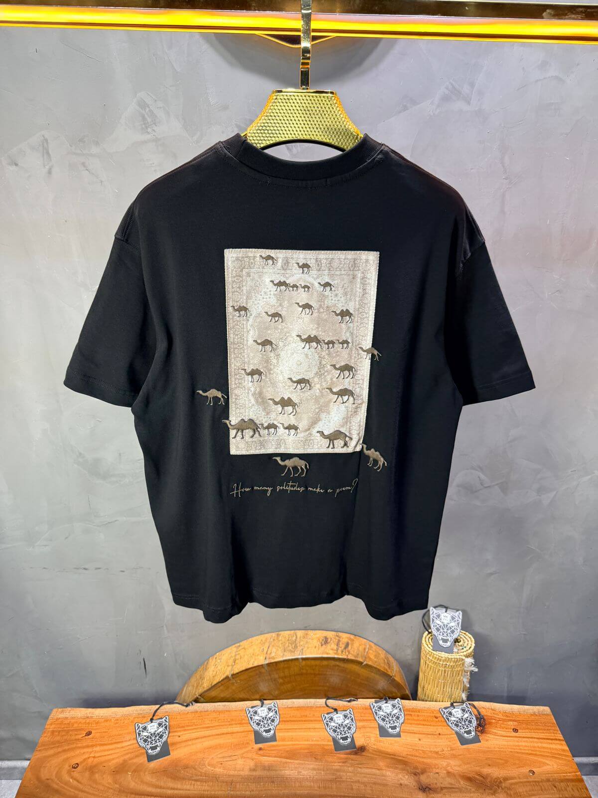 T-Shirt Oversize Noir 5153