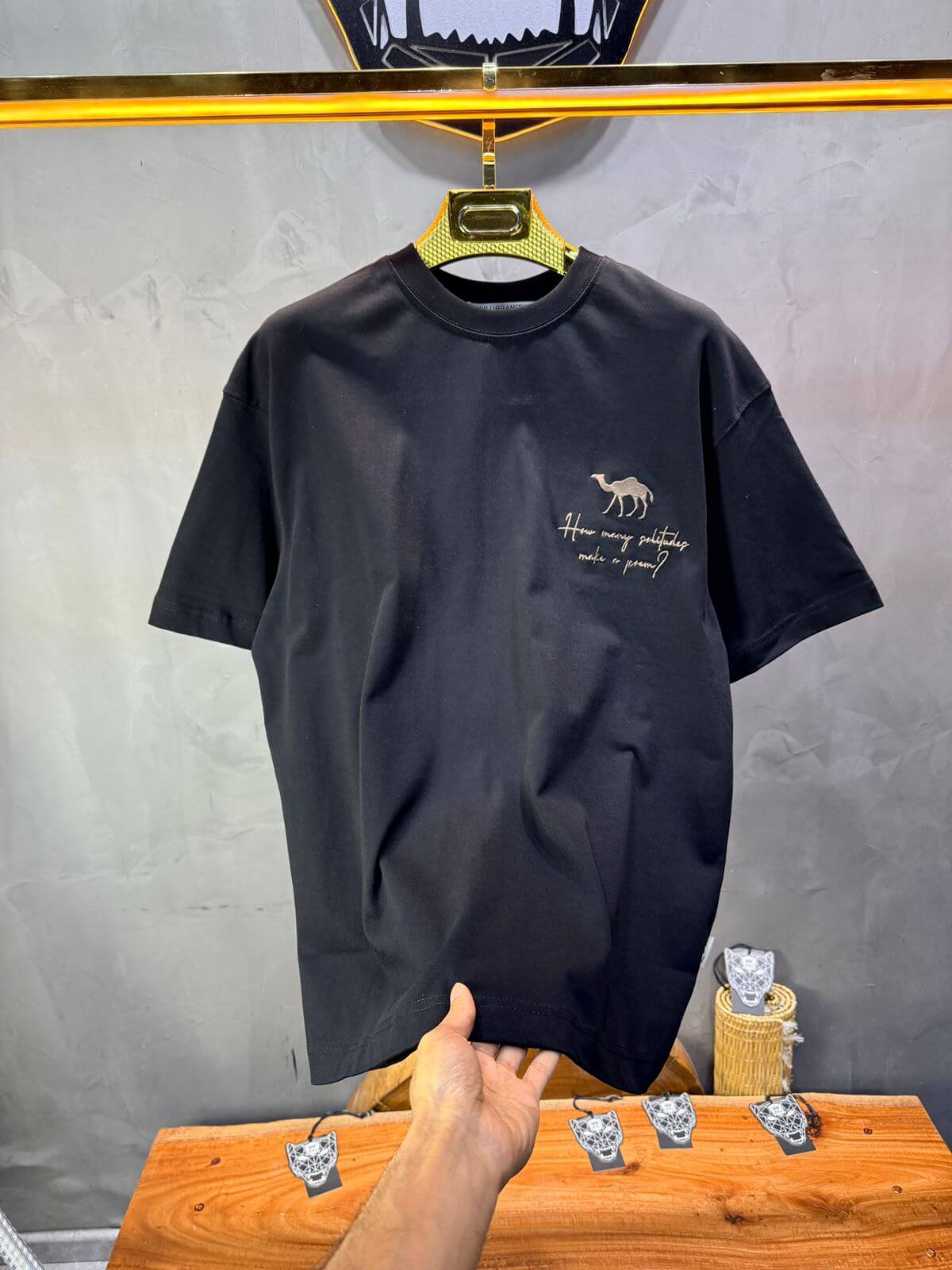T-Shirt Oversize Noir 5153