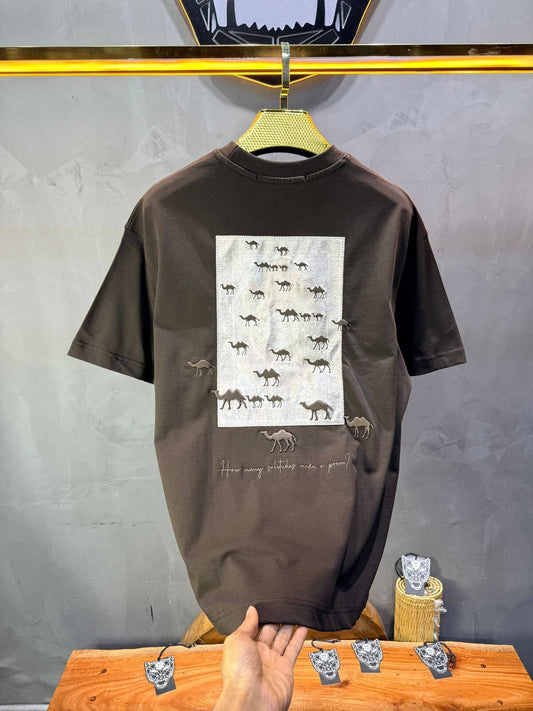 T-Shirt Oversize Brown 5153